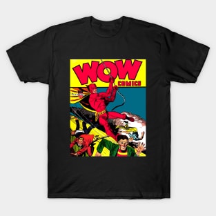 Retro Comic Book Hero T-Shirt